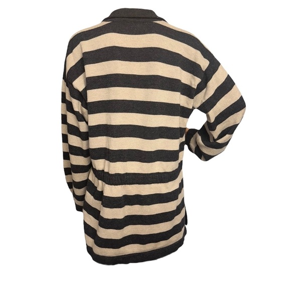 ESCADA by Margaretha Ley ~ Women’s 100% Wool Striped Sweater ~ Sz M (38) ~ VTG - Picture 2 of 10